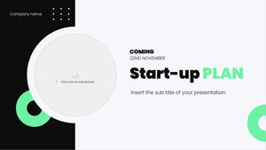 スタートアップ プラン 無料の PowerPoint テンプレートと Google スライドのテーマ