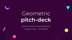 Tech pitch deck 免費PowerPoint模板