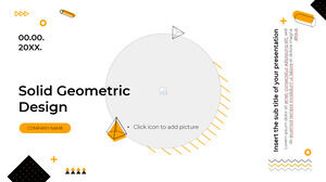 솔리드 디자인 무료 파워포인트 템플릿 및 Google 슬라이드 테마
