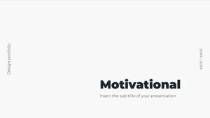 Tema motivacional grátis para Google Slides e modelo de PowerPoint