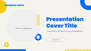 Design de prezentare gratuit pentru întâlniri de afaceri pentru tema Prezentări Google și șablon PowerPoint