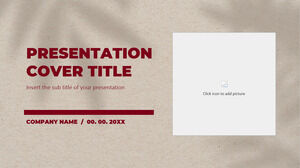 クラフト紙の背景プレゼンテーション用の無料の Google スライド テーマと PowerPoint テンプレート