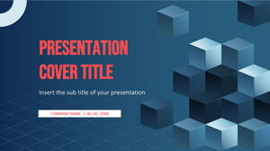 Thèmes Google Slides et modèles PowerPoint gratuits pour la présentation de conception d'hexaèdre
