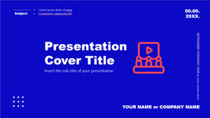 Tema Google Slides gratis dan Template PowerPoint untuk Presentasi Laporan Bisnis Minimal