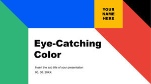 Template PowerPoint gratis dan tema Google Slides untuk Presentasi Warna yang Menarik