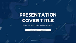 Darmowe szablony programu PowerPoint i motywy Prezentacji Google do prezentacji Fluid Memphis Design