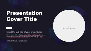 Darmowy motyw Prezentacji Google i szablon programu PowerPoint do uniwersalnej prezentacji Pitch Deck