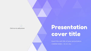 Șabloane PowerPoint gratuite și teme Google Slides pentru prezentarea triunghiului abstract de afaceri