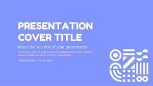 Teme gratuite pentru Prezentări Google și șabloane PowerPoint pentru prezentarea modelului de simboluri creative