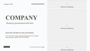 公司 SWOT 免费 PowerPoint 和 Google 幻灯片模板