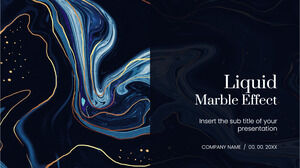 Liquid Marble Effect Free Presentation Background Design for Google Slides theme and PowerPoint Template