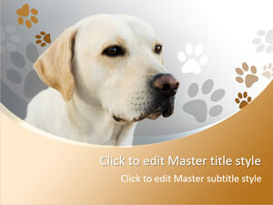 Free Dog PPT Template