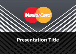 MasterCard gratuita con modello PPT logo