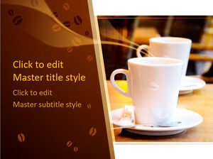 Free Coffee Time PPT Template