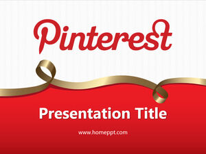 免費Pinterest PPT模板