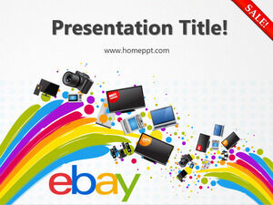 ロゴPPTテンプレート付きの無料eBay