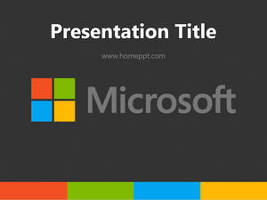 Modello PPT Microsoft gratuito