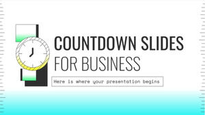 Countdown Slides for Business