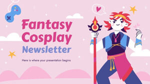 Fantasy-Cosplay-Newsletter