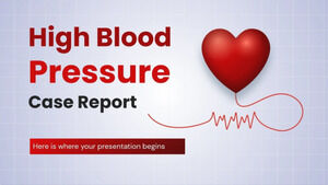 تقرير حالة ارتفاع ضغط الدم