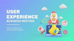Întâlnire de afaceri pentru experiența utilizatorului