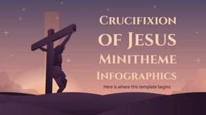 Crucifixion of Jesus Minitheme Infographics