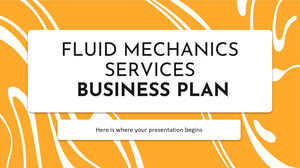 Piano aziendale dei servizi di meccanica dei fluidi