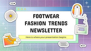 Newsletter zu Modetrends für Schuhe