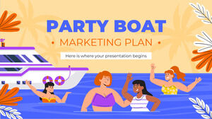 Plan MK du bateau de fête