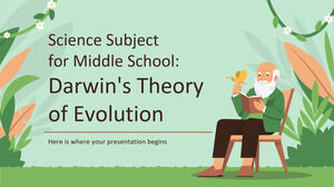 موضوع العلوم للمدرسة المتوسطة: نظرية التطور لداروين