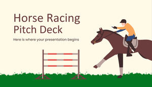 Plate-forme de présentation de courses de chevaux