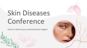 Conferenza sulle malattie della pelle