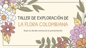 Atelier de explorare a florei columbiene