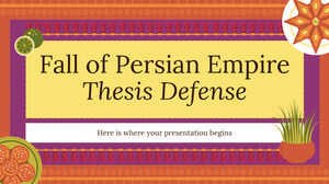 Падение Персидской империи Защита диссертации