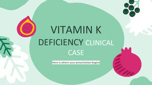 Caso Clínico Deficiencia de Vitamina K