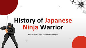تاريخ محارب النينجا الياباني