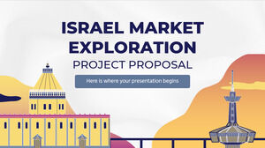 Propunere de proiect de explorare a pieței din Israel