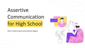 Durchsetzungsfähige Kommunikation für die High School