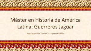 碩士拉丁美洲歷史：美洲豹勇士隊