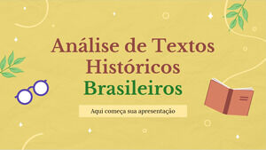 Brazilian Historical Texts Analysis