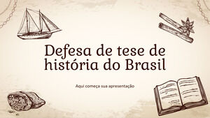 브라질 역사 논문 방어