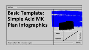 Базовый шаблон: инфографика Simple Acid MK Plan