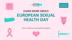 Avrupa Cinsel Sağlık Günü hakkında daha fazla bilgi edinin