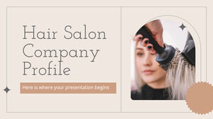 Hair Salon Company Profile