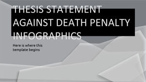 Déclaration de thèse contre la peine de mort Infographie