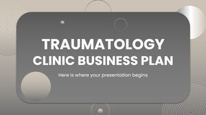 Rencana Bisnis Klinik Traumatologi