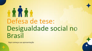 Defesa de Tese Desigualdades Sociais Brasileiras