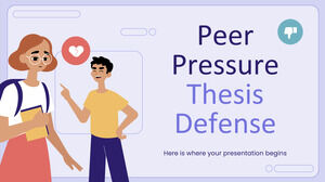 Peer-Pressure-Thesis-Verteidigung