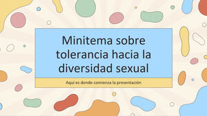 Minithema „Toleranz gegenüber sexueller Vielfalt“.