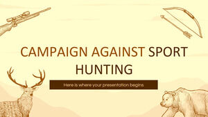 Kampania przeciwko polowaniom sportowym